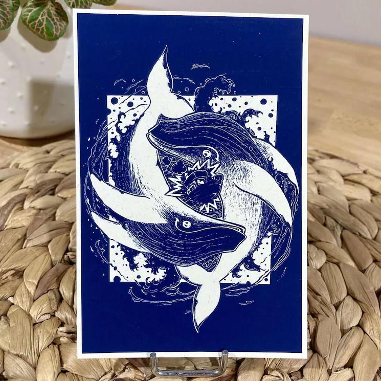 Sérigraphie — L'Heure Bleue